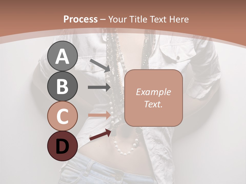 Background Attractive Hair PowerPoint Template