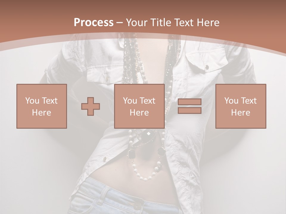 Background Attractive Hair PowerPoint Template