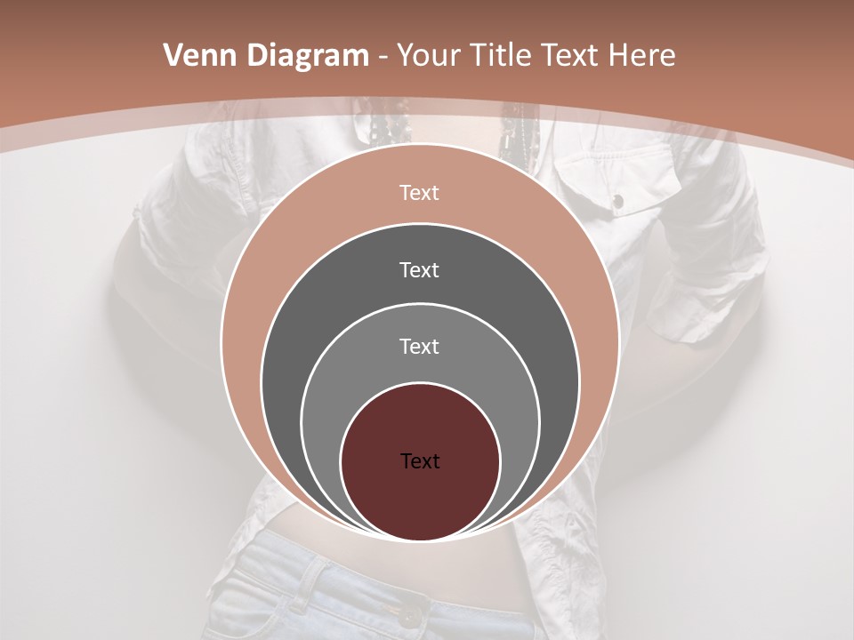 Background Attractive Hair PowerPoint Template