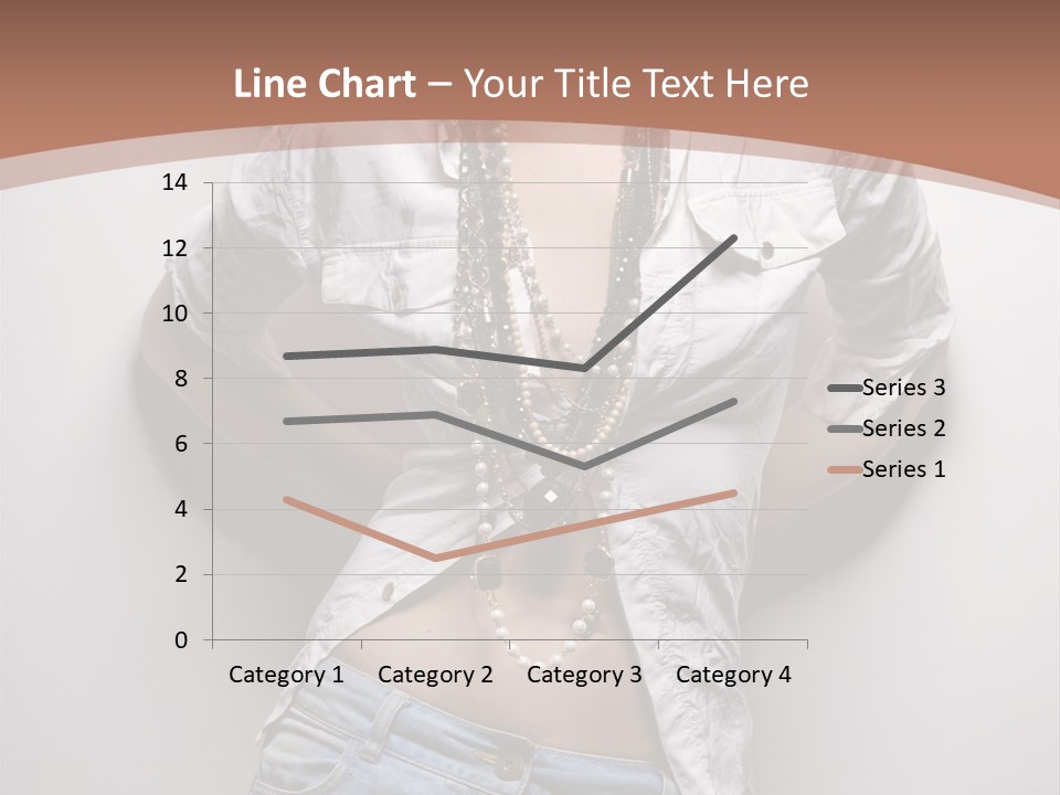 Background Attractive Hair PowerPoint Template