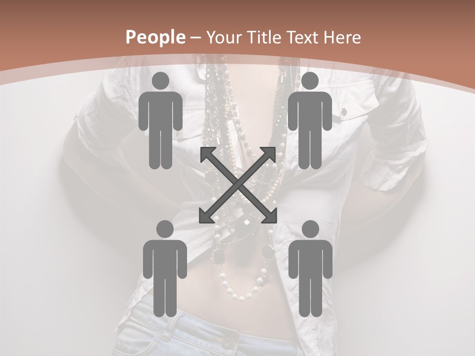 Background Attractive Hair PowerPoint Template