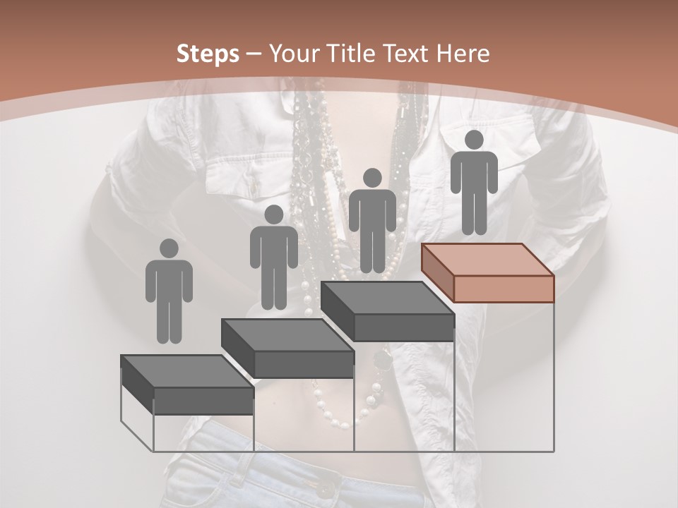 Background Attractive Hair PowerPoint Template