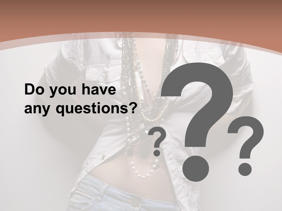 Background Attractive Hair PowerPoint Template