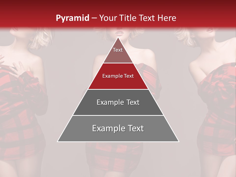 Sale Model Caucasian PowerPoint Template