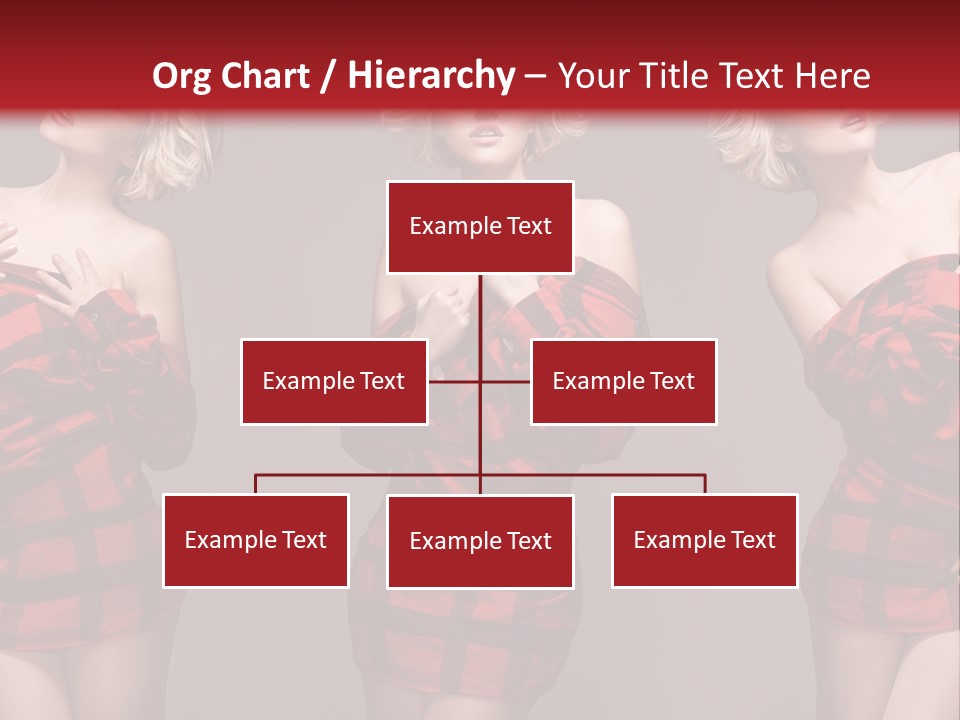 Sale Model Caucasian PowerPoint Template