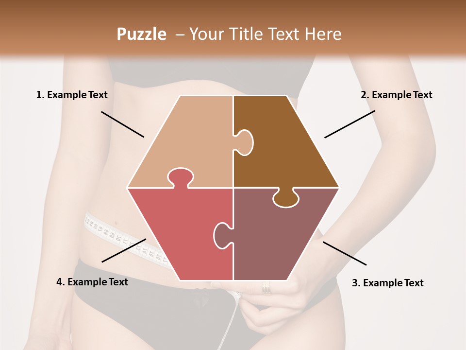 Slimming Shape Sport PowerPoint Template