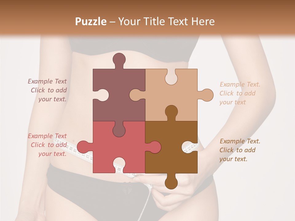 Slimming Shape Sport PowerPoint Template