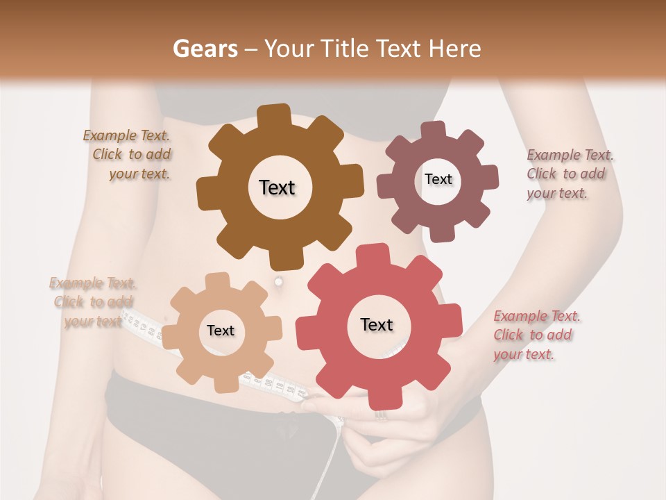 Slimming Shape Sport PowerPoint Template