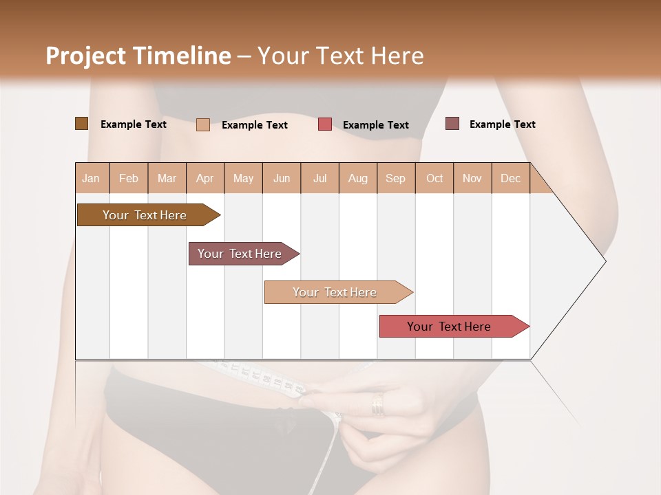 Slimming Shape Sport PowerPoint Template