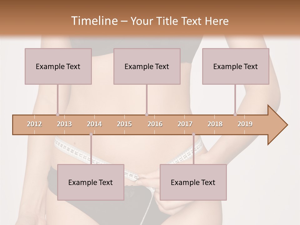 Slimming Shape Sport PowerPoint Template