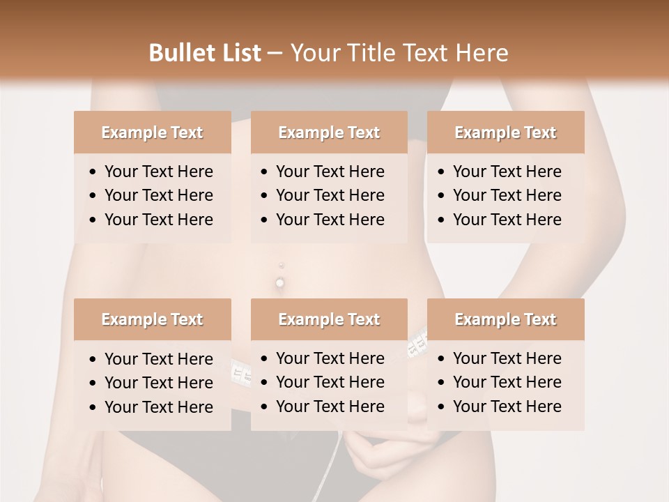 Slimming Shape Sport PowerPoint Template