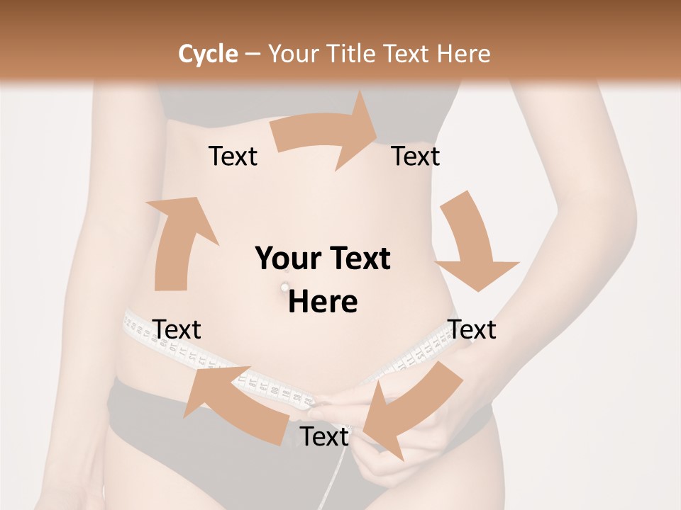 Slimming Shape Sport PowerPoint Template