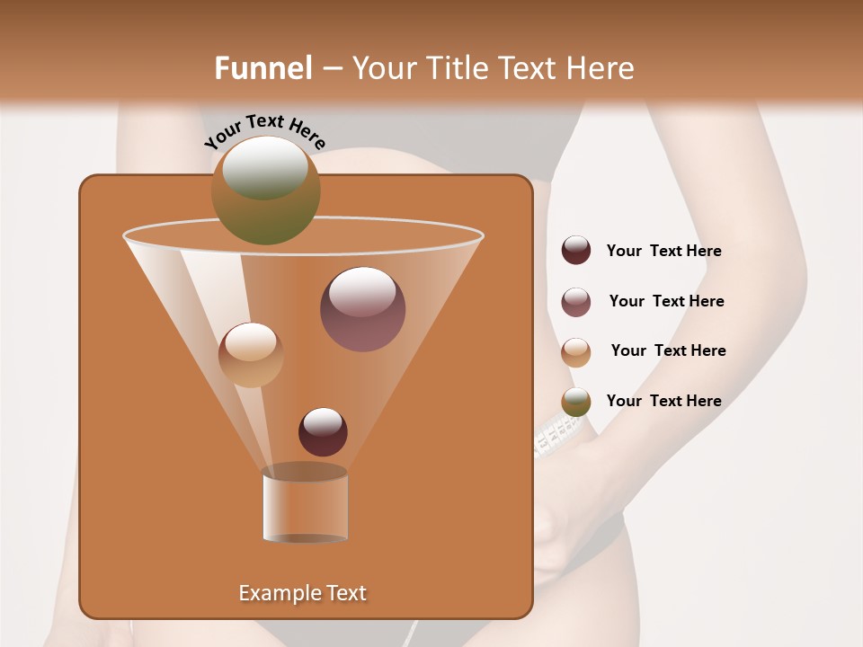 Slimming Shape Sport PowerPoint Template