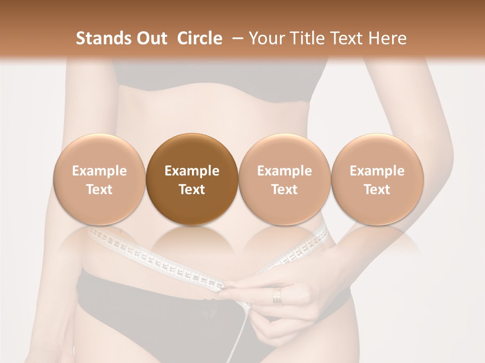 Slimming Shape Sport PowerPoint Template