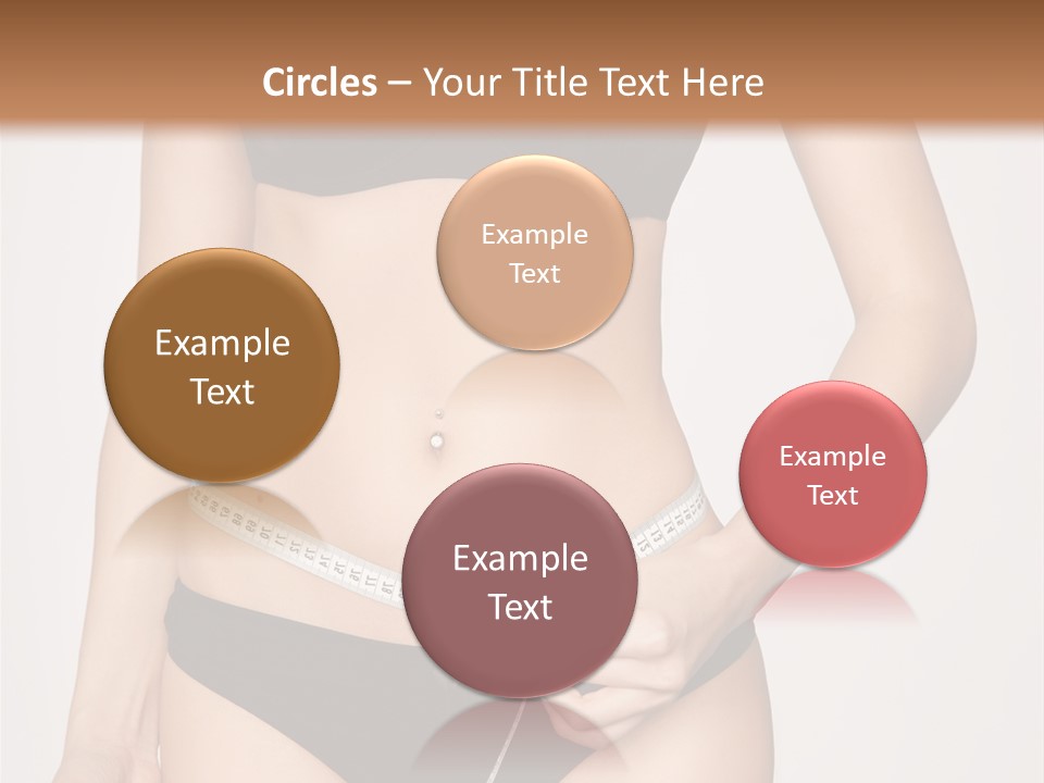 Slimming Shape Sport PowerPoint Template