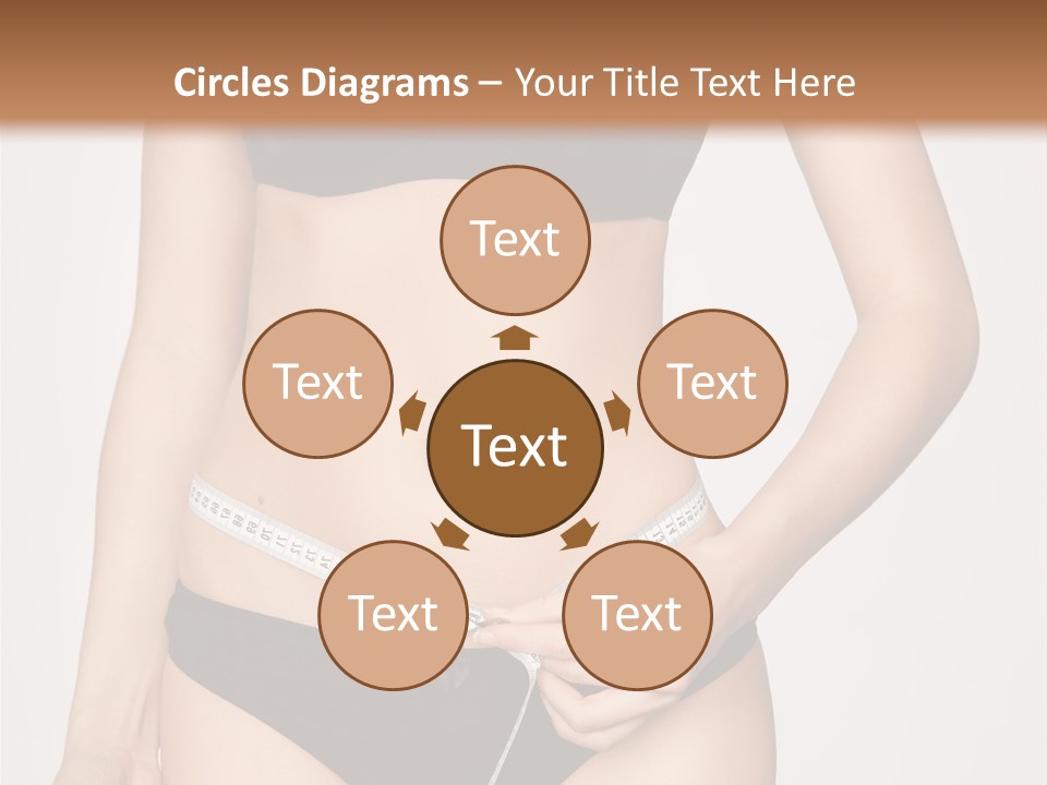 Slimming Shape Sport PowerPoint Template