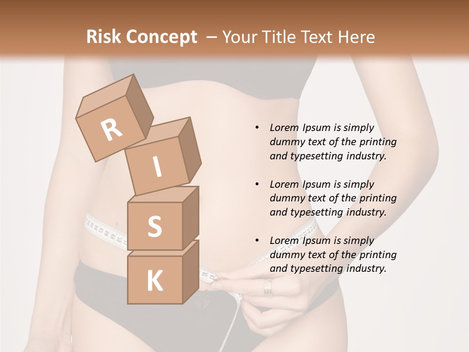 Slimming Shape Sport PowerPoint Template