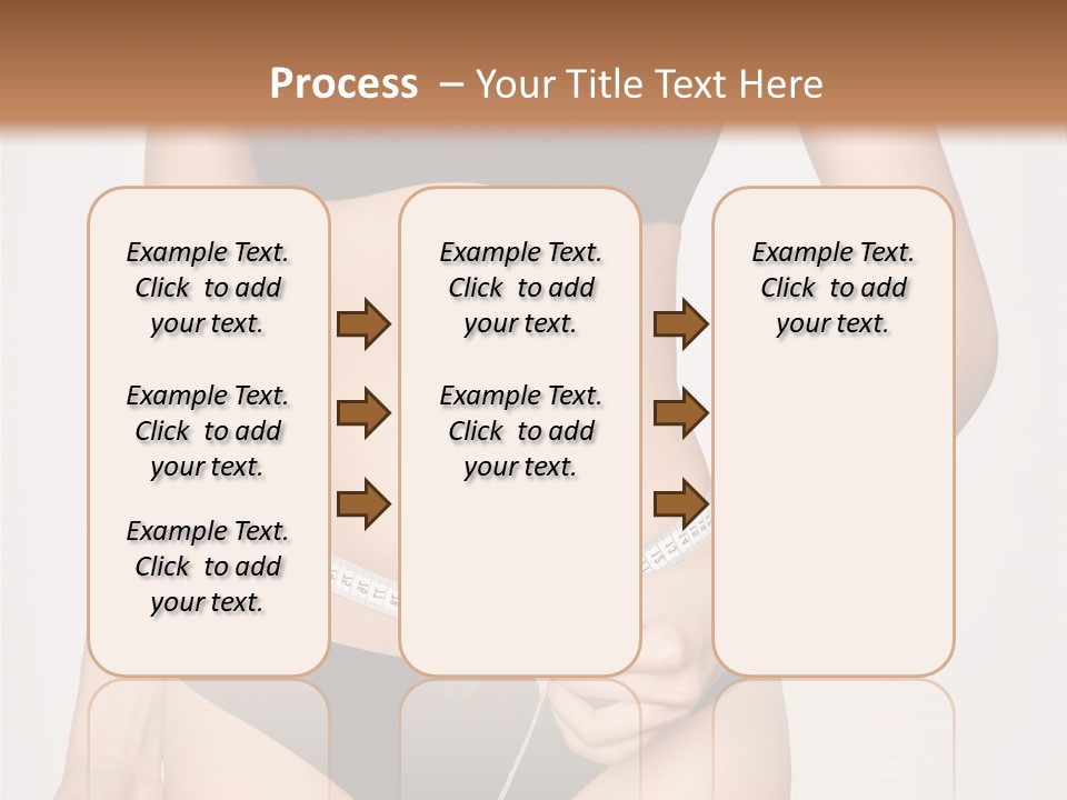 Slimming Shape Sport PowerPoint Template