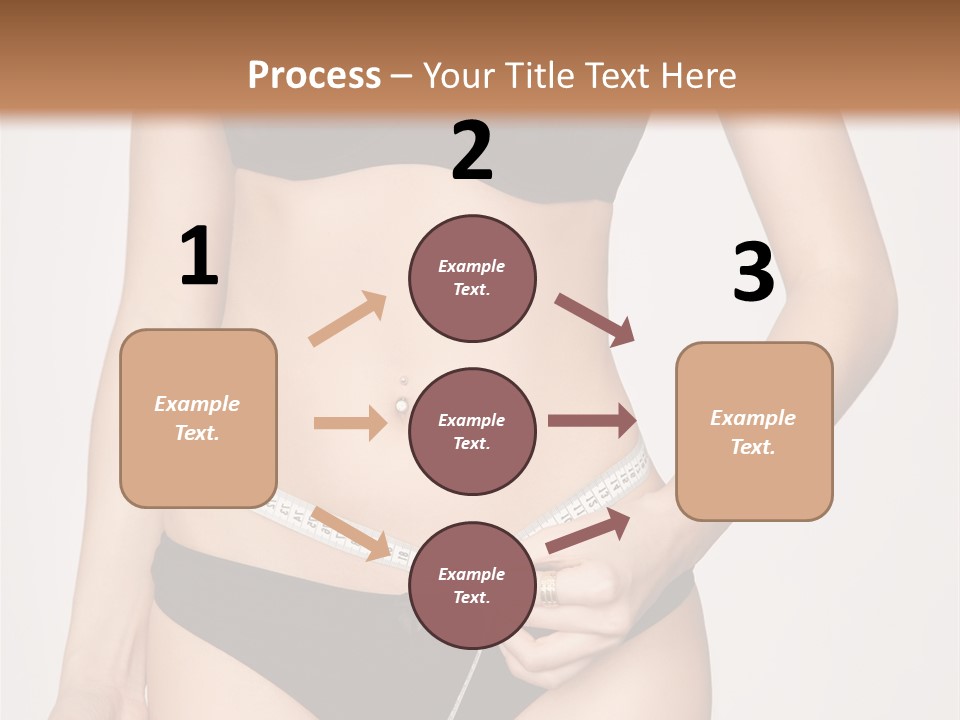 Slimming Shape Sport PowerPoint Template