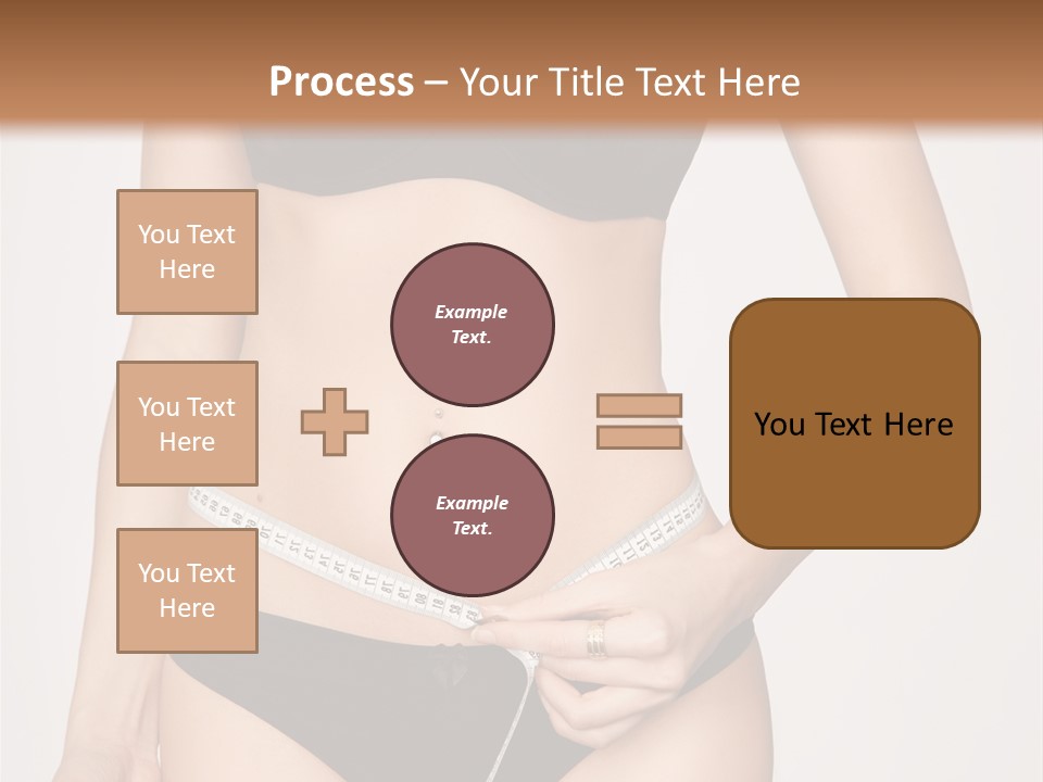 Slimming Shape Sport PowerPoint Template