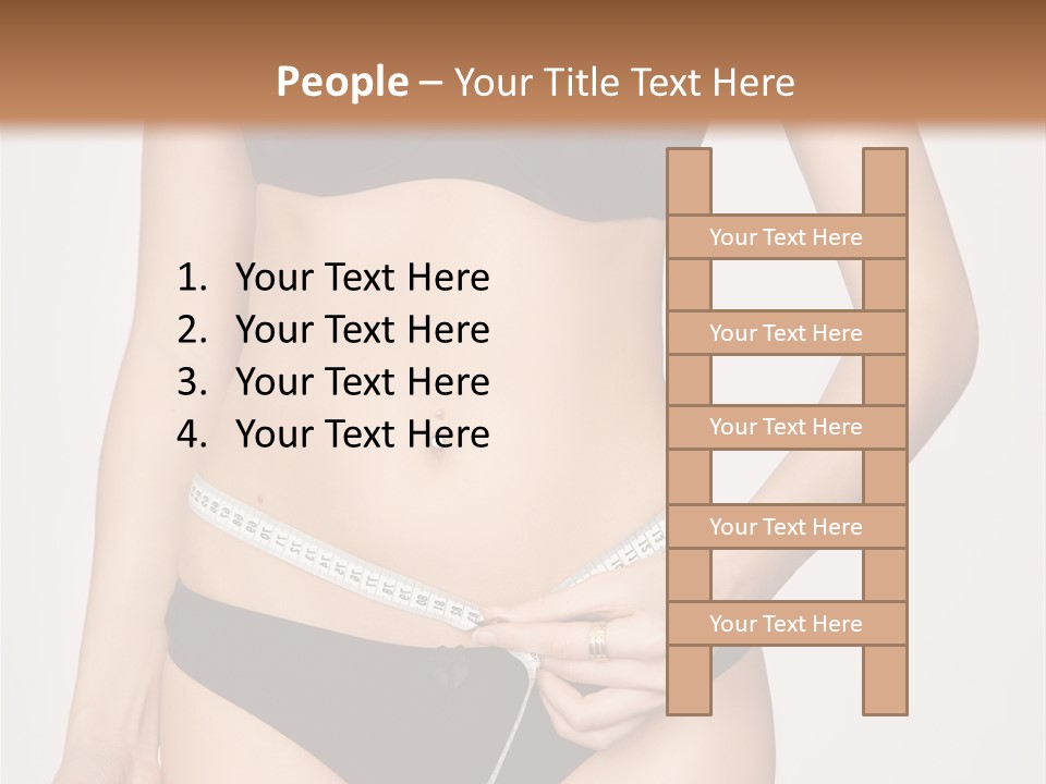 Slimming Shape Sport PowerPoint Template