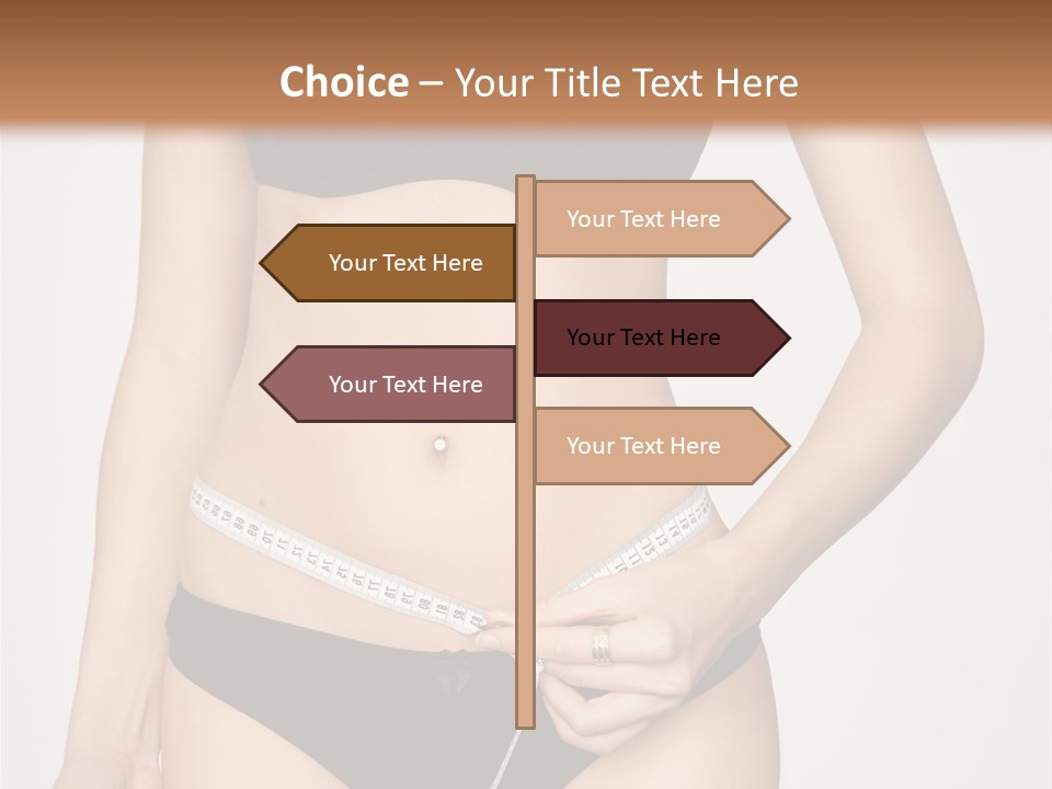 Slimming Shape Sport PowerPoint Template