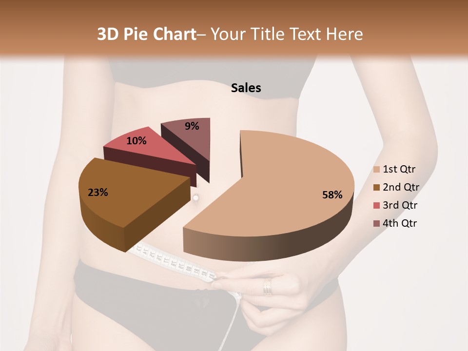 Slimming Shape Sport PowerPoint Template