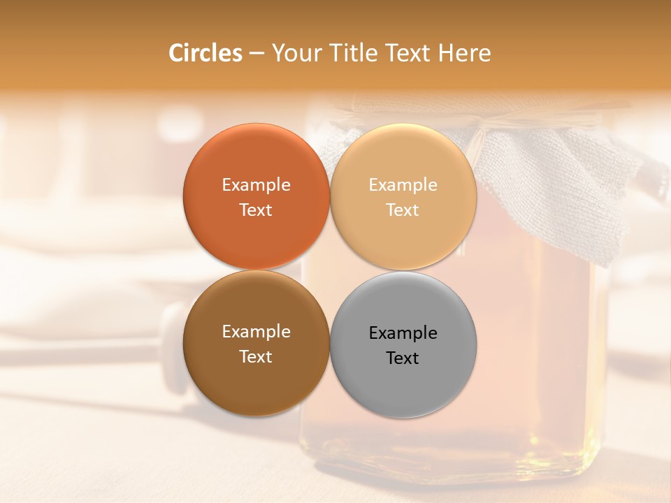 Wheat Jar Pouring PowerPoint Template