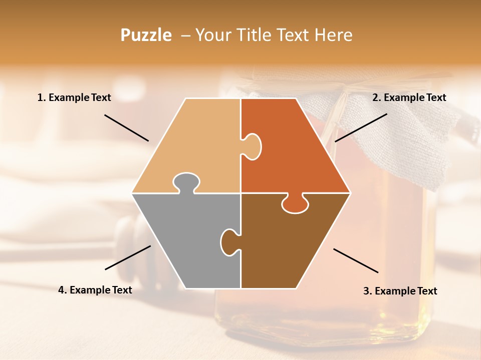 Wheat Jar Pouring PowerPoint Template