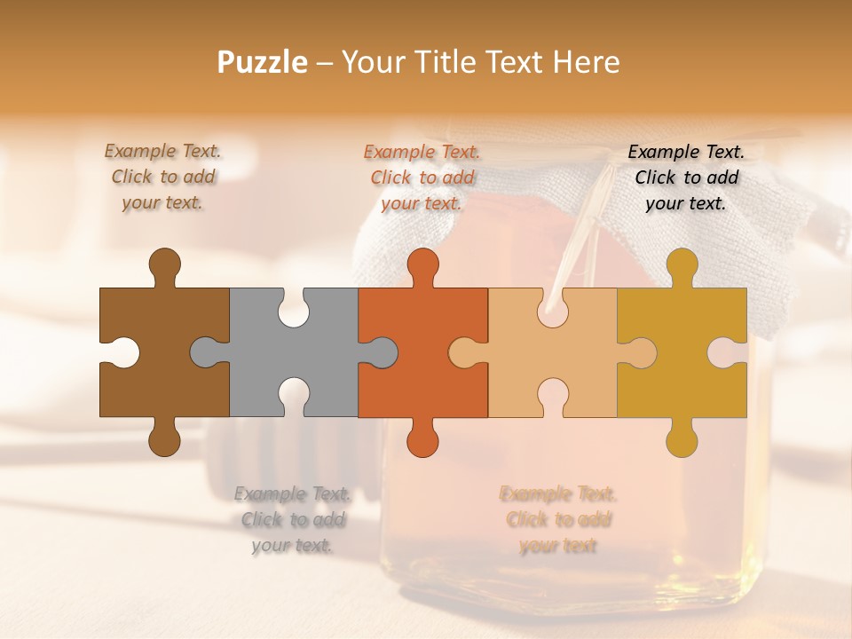 Wheat Jar Pouring PowerPoint Template