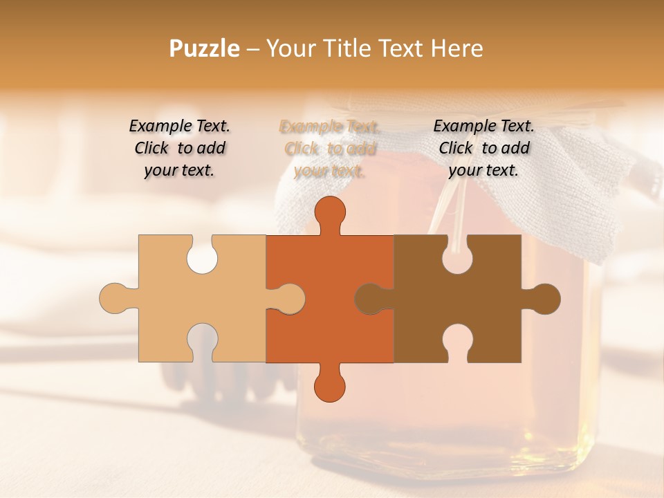 Wheat Jar Pouring PowerPoint Template