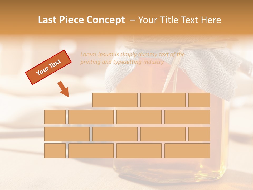 Wheat Jar Pouring PowerPoint Template