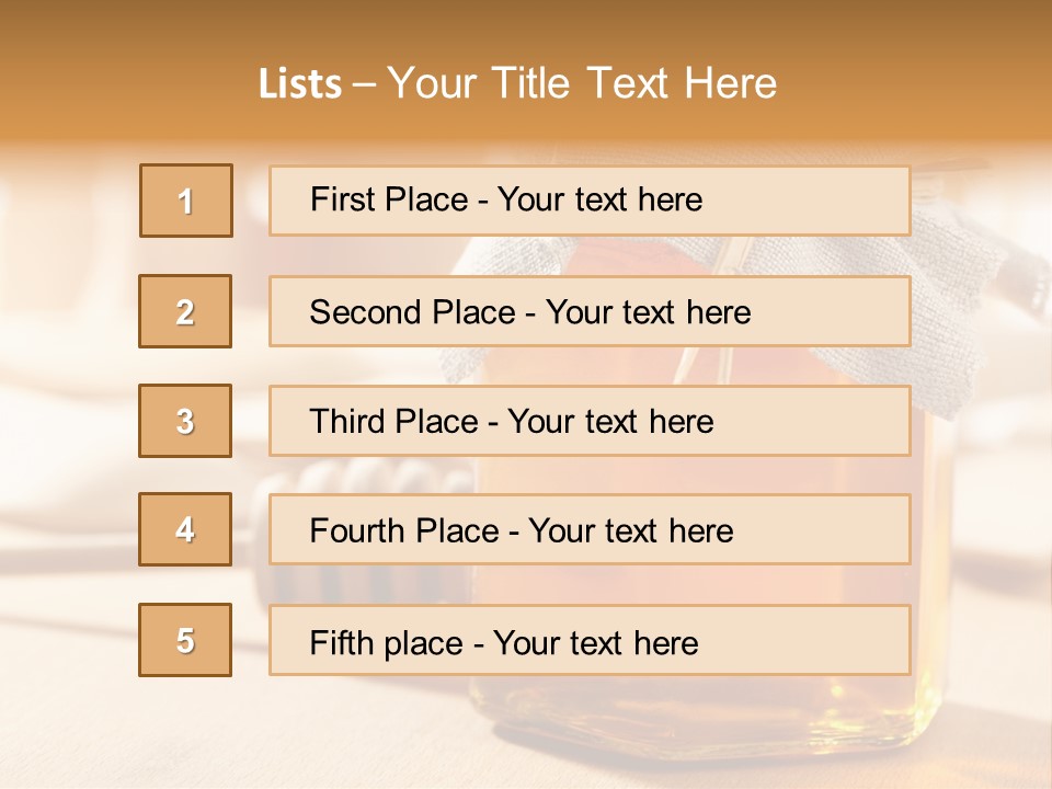Wheat Jar Pouring PowerPoint Template