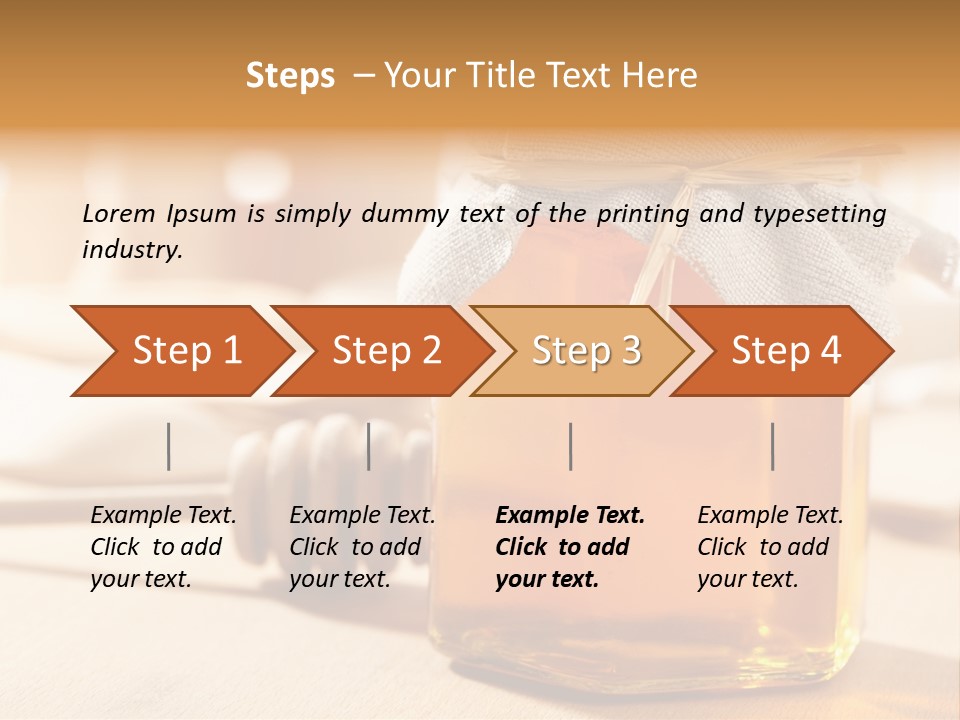 Wheat Jar Pouring PowerPoint Template