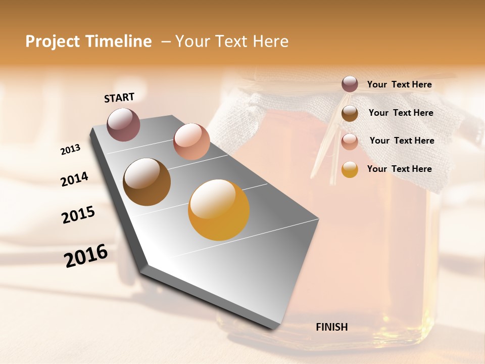 Wheat Jar Pouring PowerPoint Template
