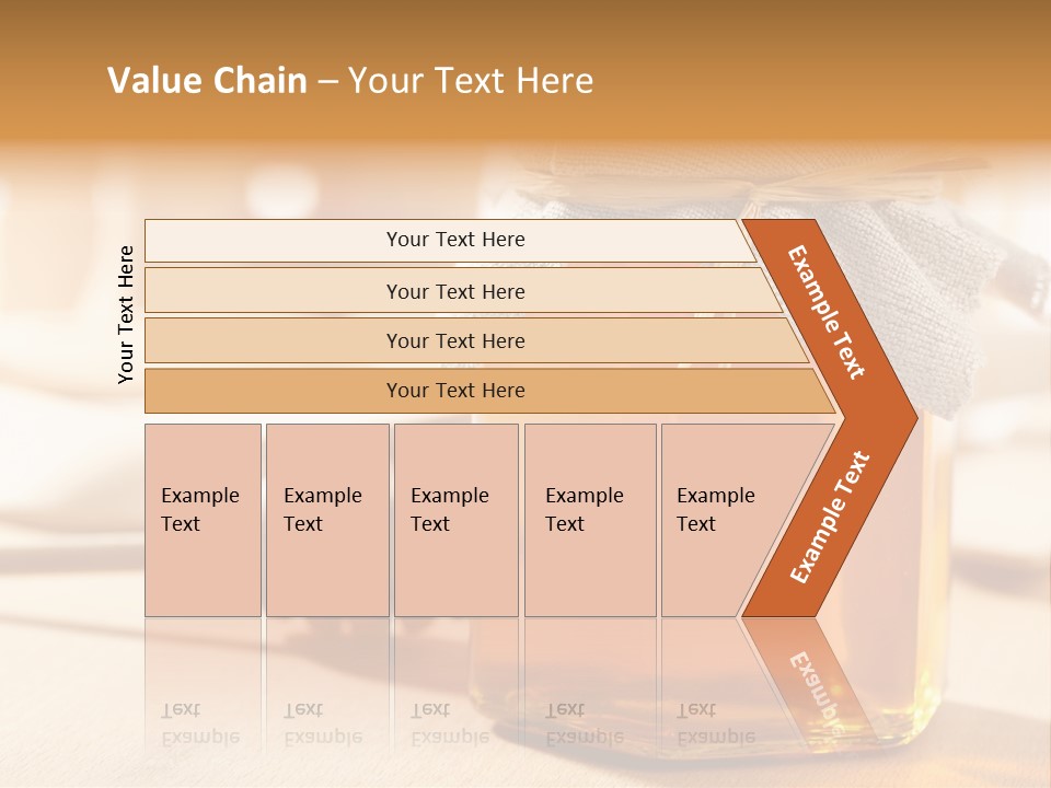 Wheat Jar Pouring PowerPoint Template