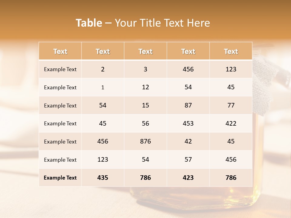 Wheat Jar Pouring PowerPoint Template