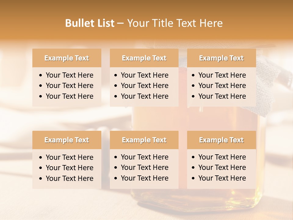 Wheat Jar Pouring PowerPoint Template