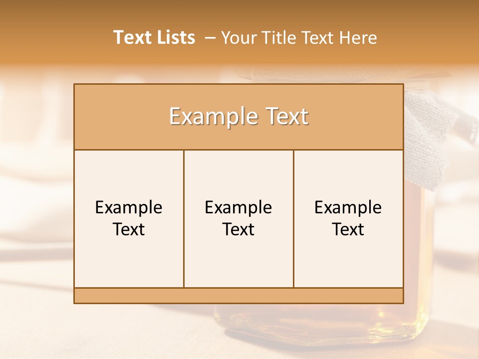 Wheat Jar Pouring PowerPoint Template
