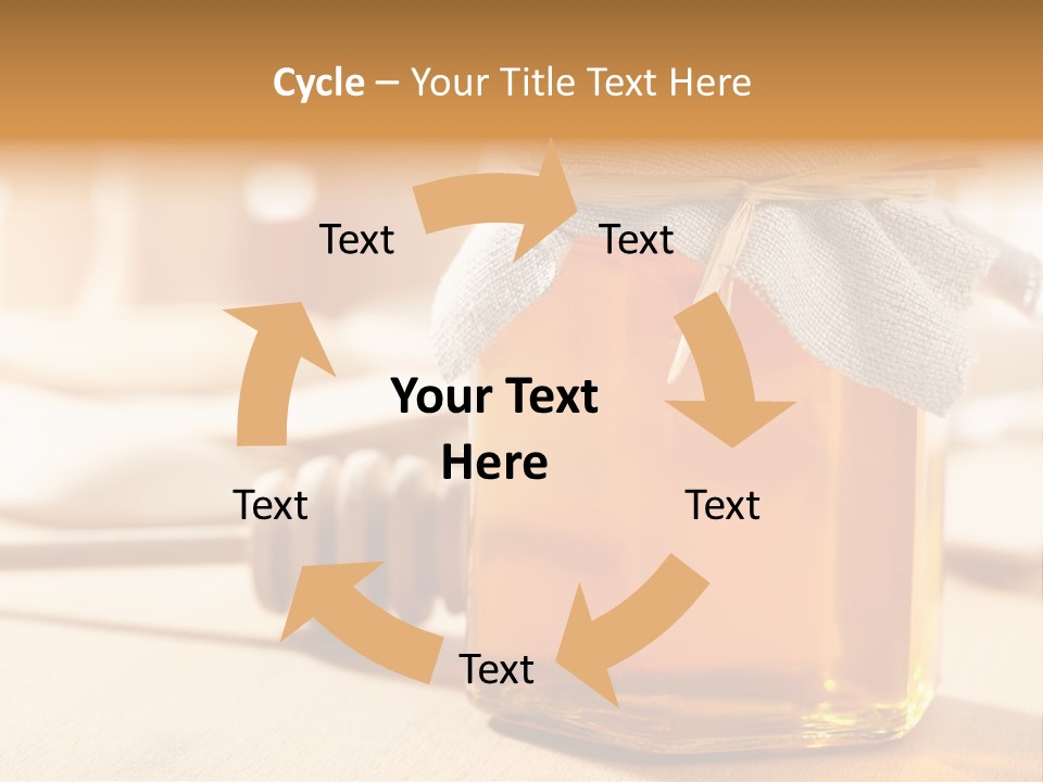 Wheat Jar Pouring PowerPoint Template