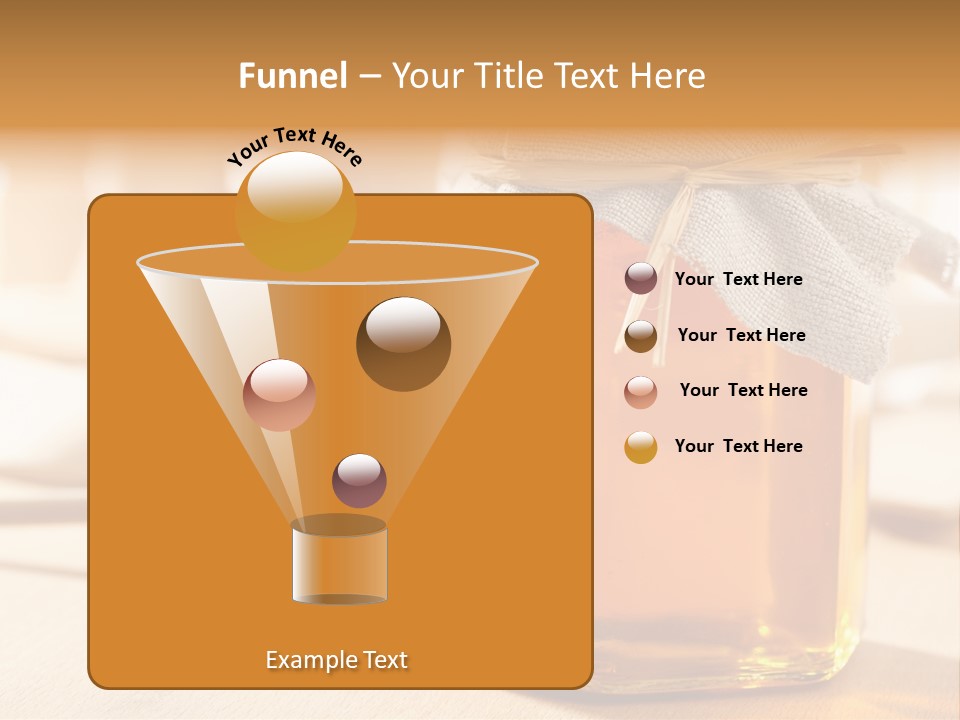 Wheat Jar Pouring PowerPoint Template