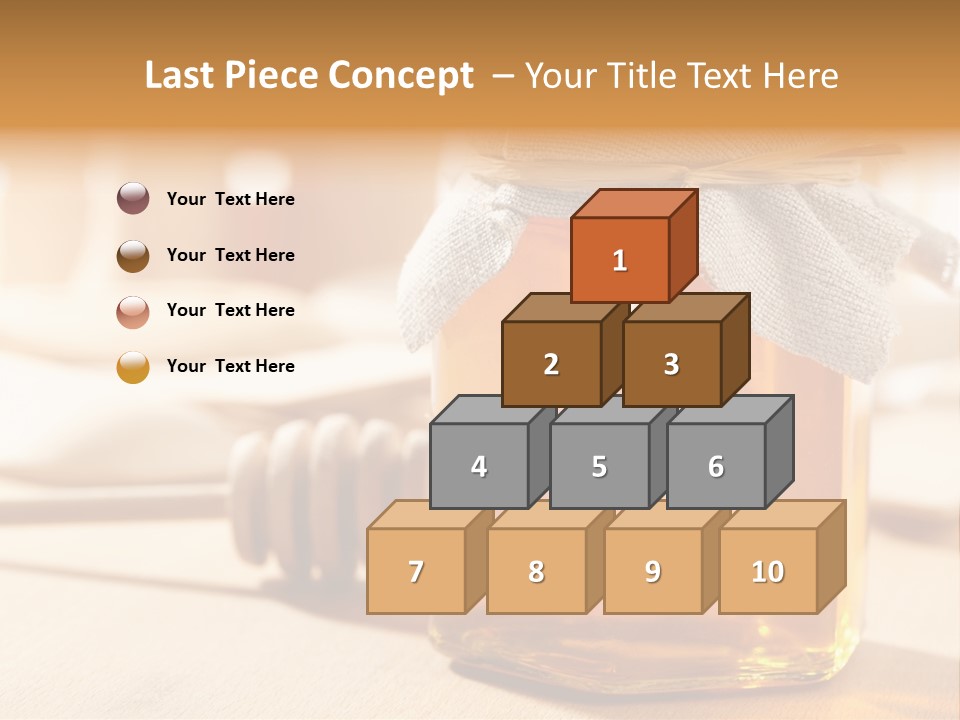 Wheat Jar Pouring PowerPoint Template