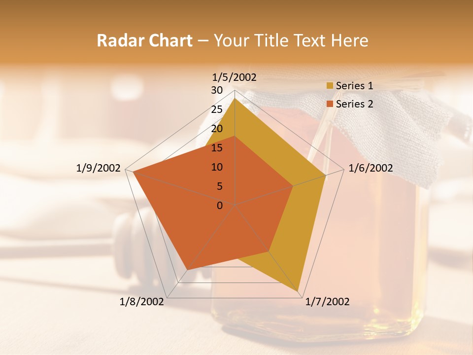 Wheat Jar Pouring PowerPoint Template
