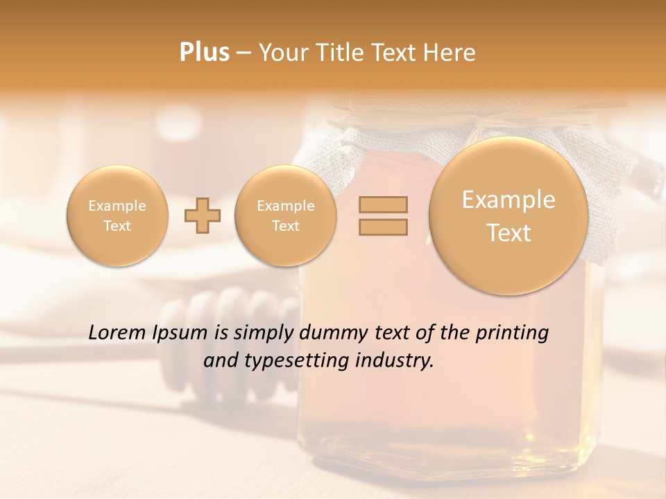 Wheat Jar Pouring PowerPoint Template