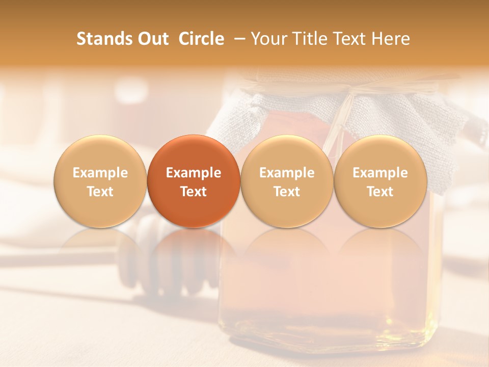 Wheat Jar Pouring PowerPoint Template