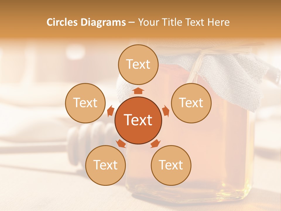 Wheat Jar Pouring PowerPoint Template