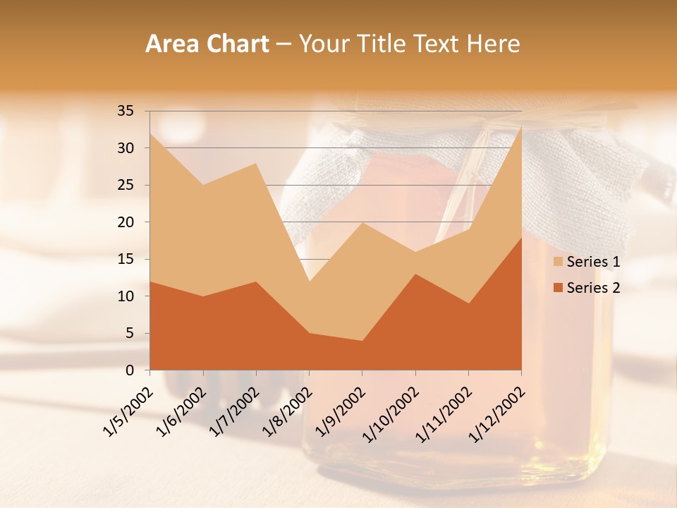 Wheat Jar Pouring PowerPoint Template