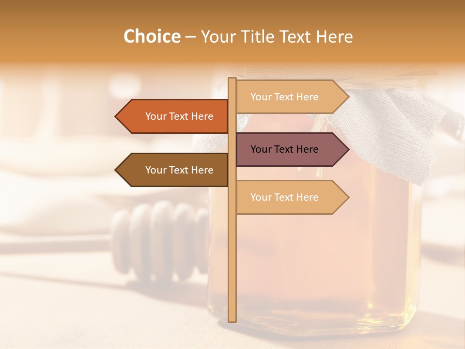 Wheat Jar Pouring PowerPoint Template