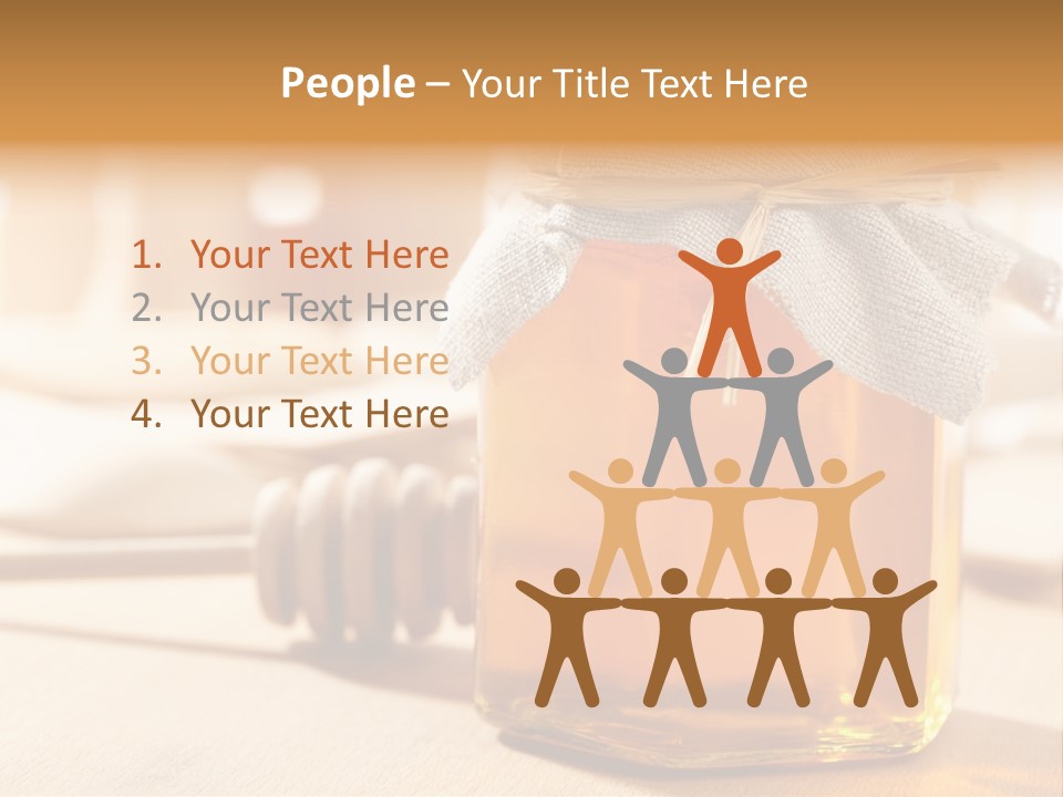 Wheat Jar Pouring PowerPoint Template