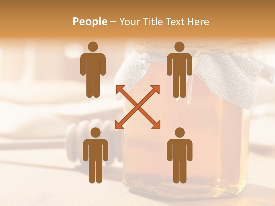 Wheat Jar Pouring PowerPoint Template